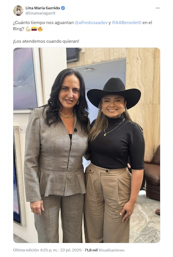 La representante Lina María Garrido