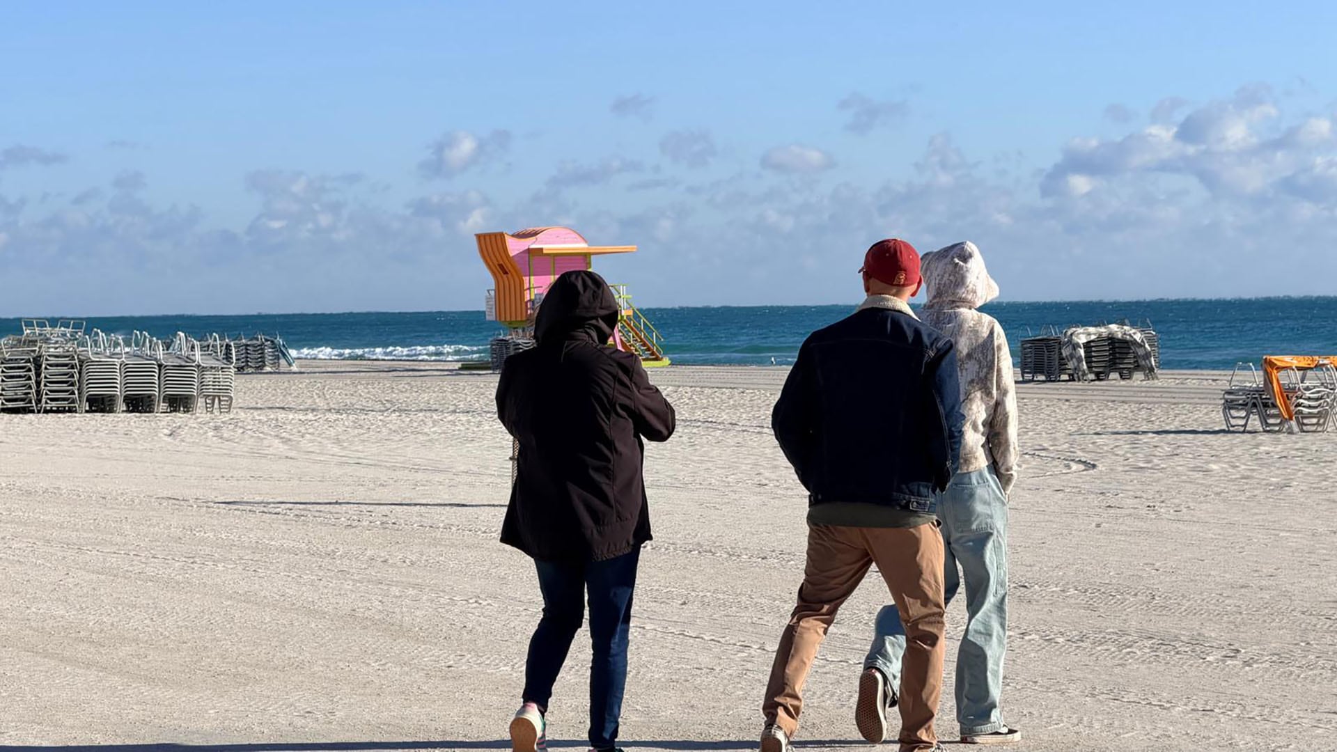 Una ola de frío ártico afecta a Miami Beach: la ciudad amaneció con las temperaturas más bajas desde 2010