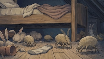 Qué poner debajo de la cama para evitar la acumulación de ácaros