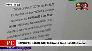 Chorrillos: capturan a banda delincuencial