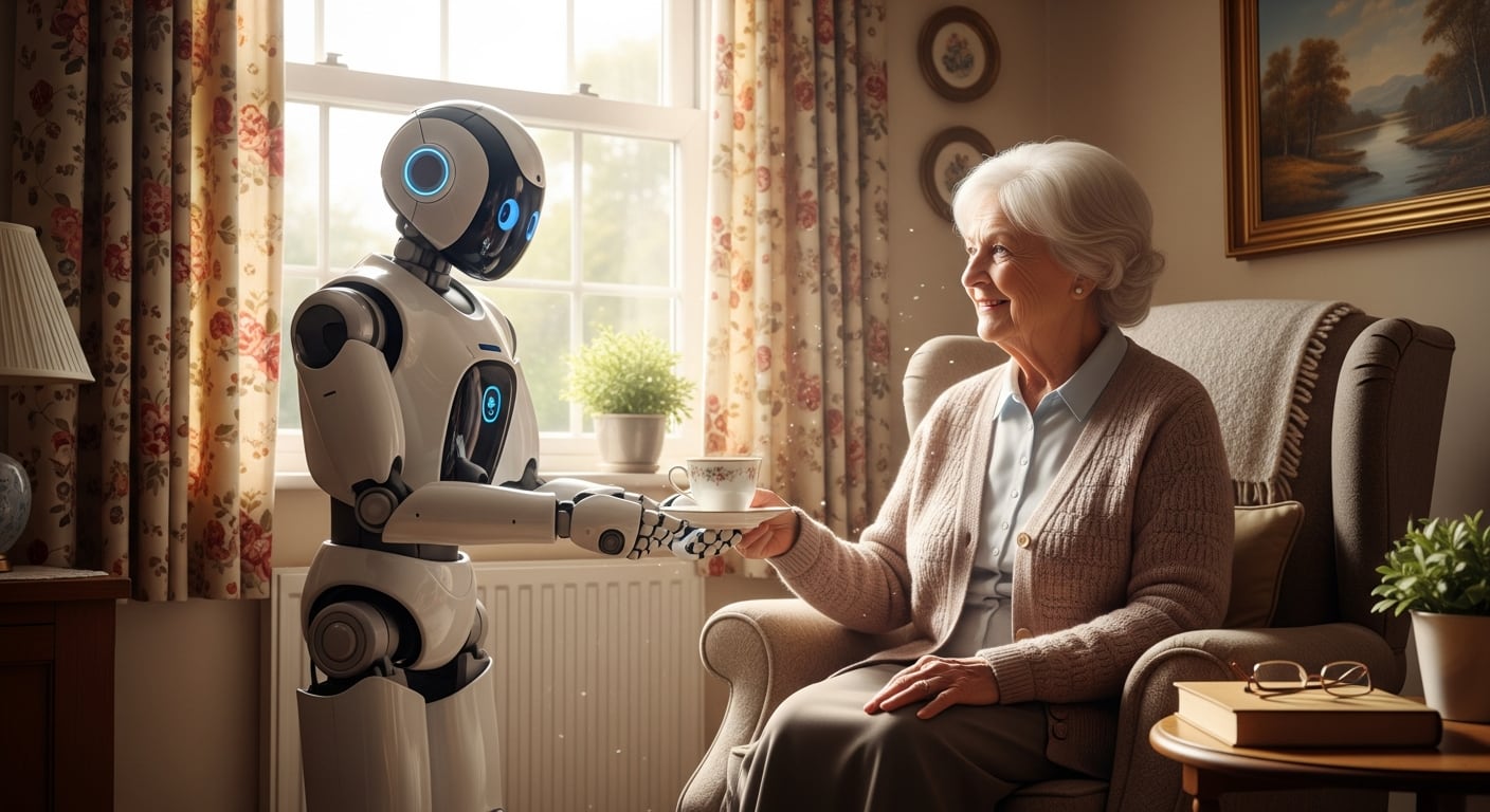 De la familia a los robots: así revoluciona la IA el cuidado de adultos mayores