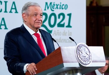 El ex presidente de México,