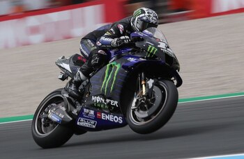 Maverick Viñales del Monster Energy