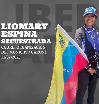 Leomary Espina fue detenida arbitrariamente