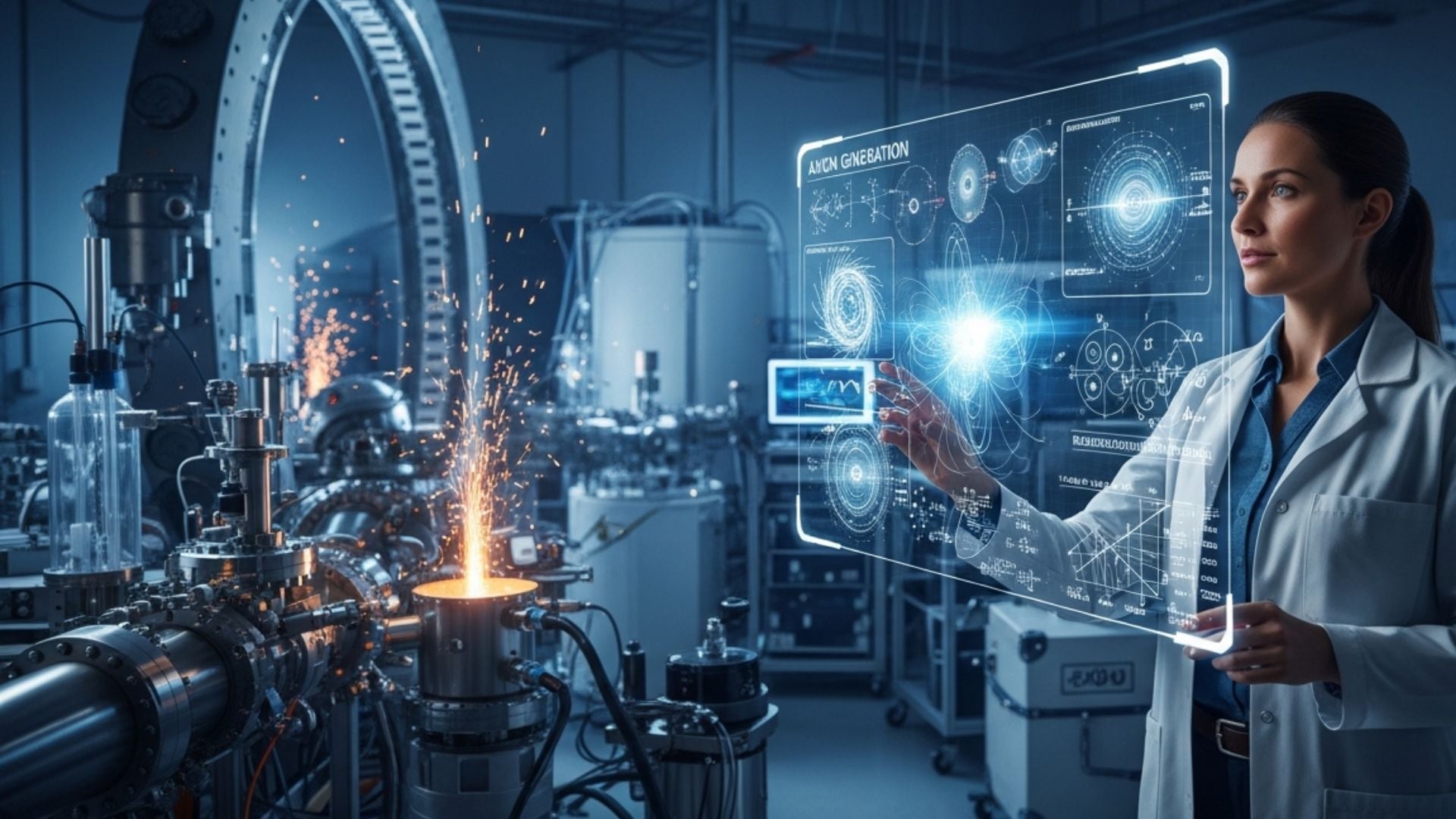 La generación controlada de axiones en laboratorio ofrece nuevas posibilidades para investigar la materia oscura en reactores de fusión (Imagen Ilustrativa Infobae)