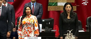 Las presidentas del Senado y