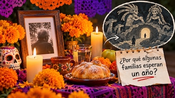 Día de Muertos: por qué algunas familias esperan un año para poner el altar a sus difuntos