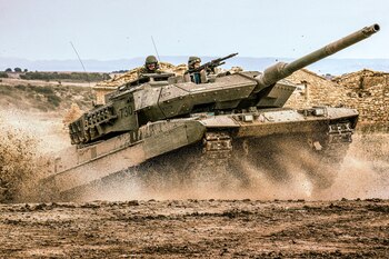 El tanque 'Leopard 2E' que
