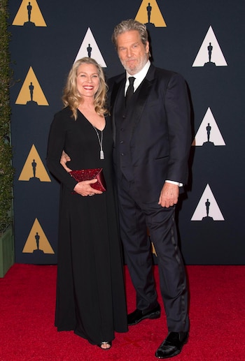 Jeff y Susan en una alfombra roja de 2016 (AFP PHOTO / Valerie Macon)