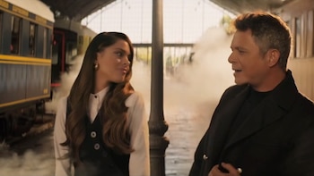 Tini Stoessel y Alejandro Sanz