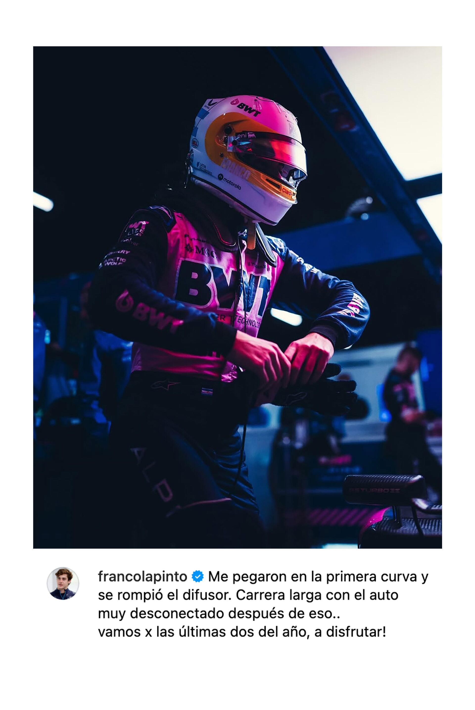 La publicación del argentino