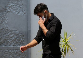 El futbolista Iván Torres sale