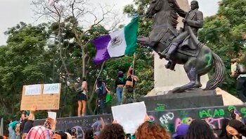Las mujeres defendieron su derecho