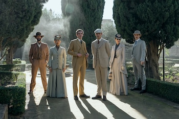 Los actores Hero Fiennes Tiffin