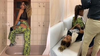 Antes y después del show: