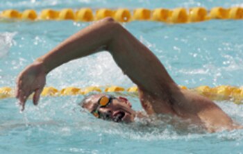 French swimmer and Olympic champion