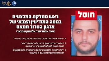 Israel abatió al jefe del Departamento de Operaciones de la organización terrorista Hamas