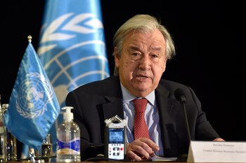 El secretario general de la