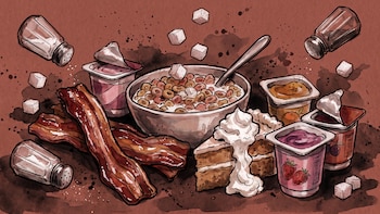 Qué alimentos conviene evitar en el desayuno, según nutricionistas