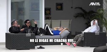 Andrés Hurtado trata de 'chacha' a la 'Uchulú'. (Captura: Magaly TV La Firme)