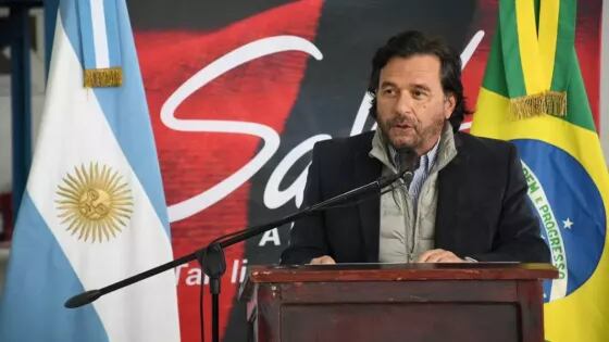 El gobernador de Salta, Gustavo Sáenz