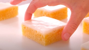 La receta de cuadraditos de