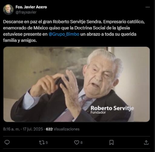 La publicación fue compartida a las 8:16 de la mañana a través de la red social X (X/ @faryxavier)