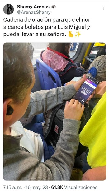 Los fans intentaban hacerse de