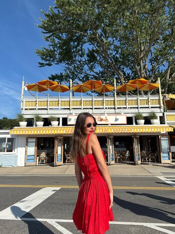 Pampita en los Estados Unidos