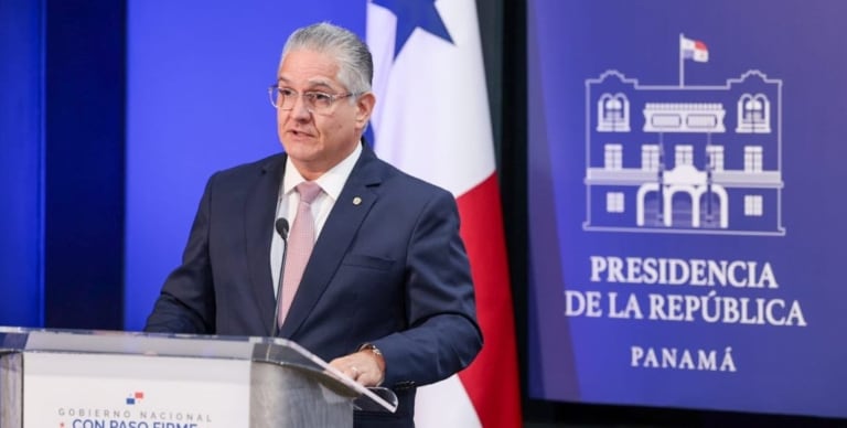 Juan Carlos Orillac, ministro de la Presidencia, agradeció al Foro Económico Mundial su respaldo a Panamá y la confianza depositada para celebrar el encuentro en la ciudad capital. (Presidencia)