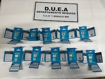 El personal penitenciario secuestró 10 chips de telefonía celular ocultos dentro de una mochila infantil en Bouwer