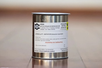 Lutecio-177 es un radiofármaco que