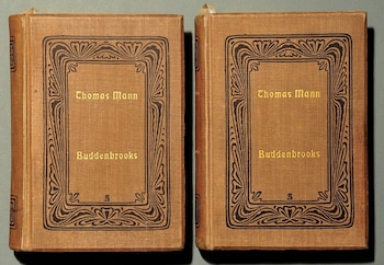 Primera edición de "Buddenbrooks. Decadencia de una familia", en 1910, de Thomas Mann