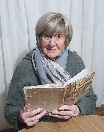 Blanca Volpi de Padelli, junto