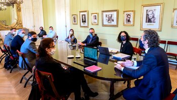 Primera reunión del Gabinete de