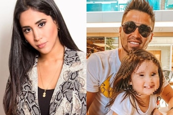 Melissa grabó a su esposo