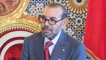 El rey Mohamed VI recibe