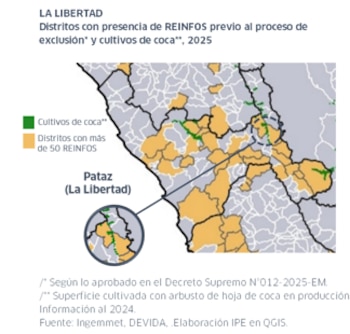 La Libertad: Las denuncias por minería ilegal por cada cien mil habitantes triplicaron el promedio nacional en 2025