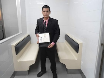 Pedro sufrió un accidente cuando