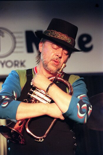 FILE Ñ Chuck Mangione holds