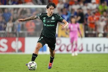 El posible regreso anticipado de Jordan Carrillo a Santos Laguna se vería impulsado por la reestructuración deportiva tras la venta de Atlas por Grupo Orlegi. (Foto: Kareem Elgazzar-USA TODAY Sports)
