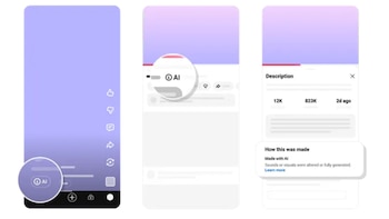 YouTube distingue entre vídeos realistas generados por inteligencia artificial y aquellos meramente animados, aplicando avisos distintos según el tipo de contenido.
