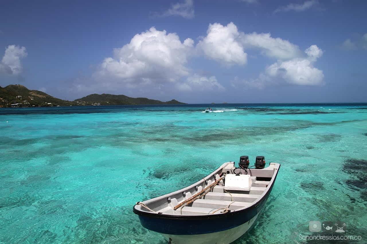 Cayo Cangrejo es uno de los puntos elegidos por los visitantes para realizar snorkel y apreciar el paisaje del archipiélago - crédito @explorandocolombiaturismo / IG