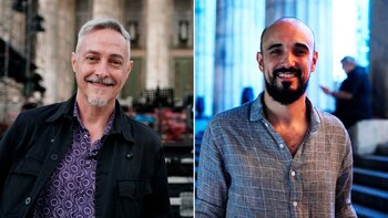 Abel Pintos y Pedro Aznar