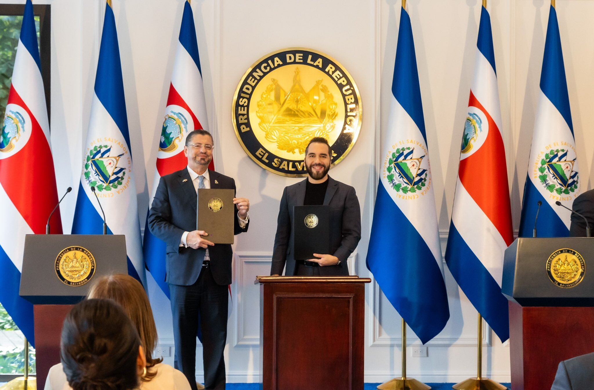 El Salvador y Costa Rica lanzaron el “Escudo de las Américas” para combatir el crimen organizado