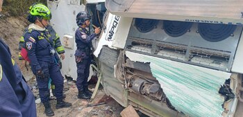 Las autoridades recopilan las pruebas