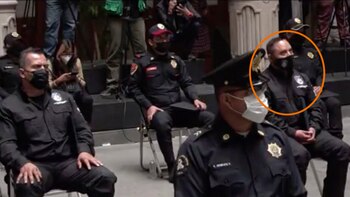 caso agente Marco A Góngora Guadarrama (Foto: Captura de pantalla)