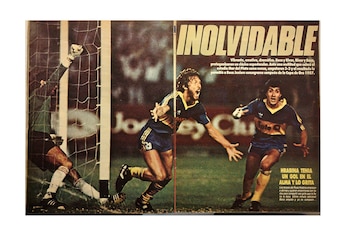 Su histórico gol a River