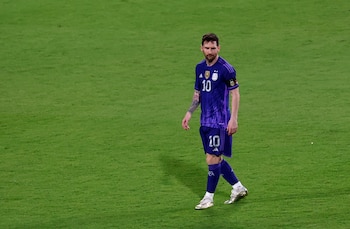 Lionel Messi juega su quinto