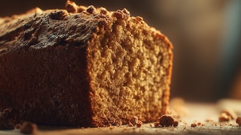 Receta de bizcocho de avena sin azúcar ni lácteos, rápida y fácil